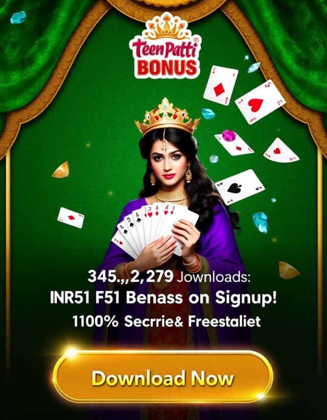 Teen Patti Bonus 51 Banner